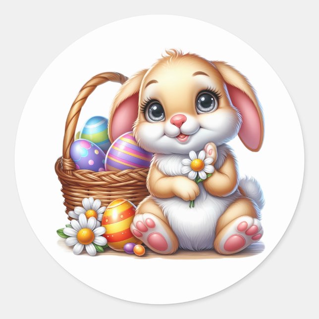 Easter Bunny Stickers (Vorderseite)