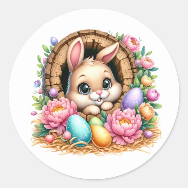 Easter Bunny Stickers (Vorderseite)