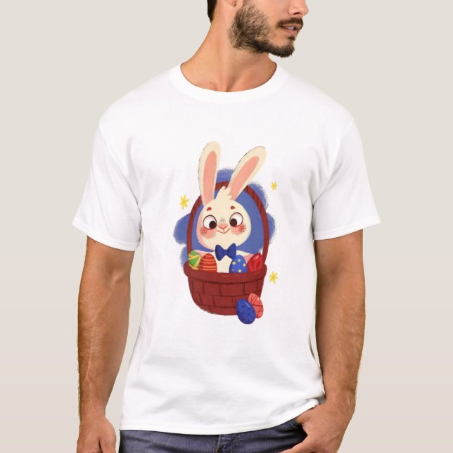 Easter Bunny with T-Shirt (Vorderseite)