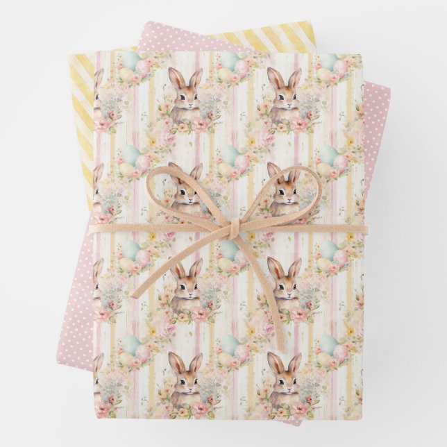 Easter Bunny Wrapping Paper Collection Geschenkpapier Set (Beispiel)