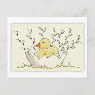 Easter card feiertagspostkarte