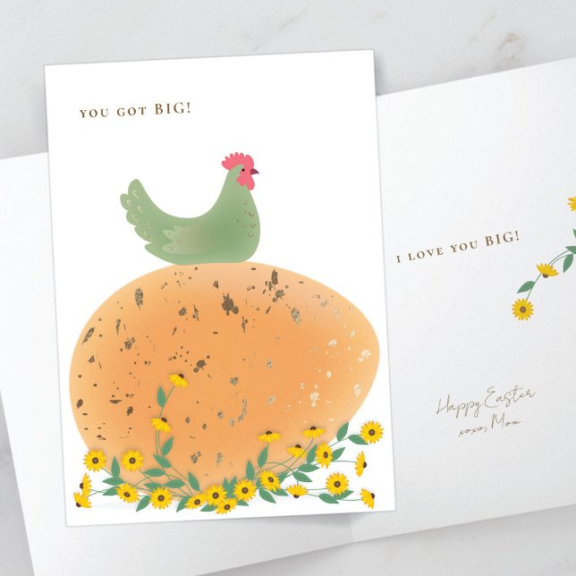 Easter Card from Mom to Adult Child Karte (Von Creator hochgeladen)