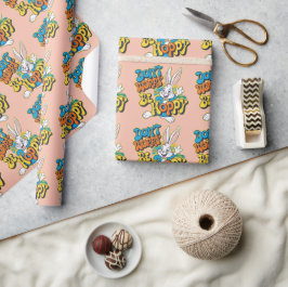 Easter CarD funny Bunny  Square Wrapping gift Geschenkpapier