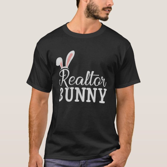 Easter Day Bunny Easter Costume  Matching Realtor  T-Shirt (Vorderseite)