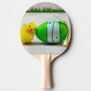 Easter Decoration - Easter egg and chick Tischtennis Schläger