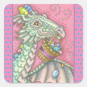 EASTER DRAGON EGG DROP, URLAUB FANTASY STICKERS
