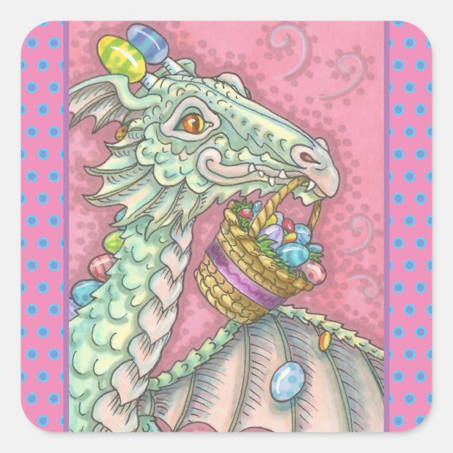 EASTER DRAGON EGG DROP, URLAUB FANTASY STICKERS (Vorderseite)