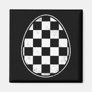 Easter Easter Race Car Gamer Funny Retro Eco Magnet
