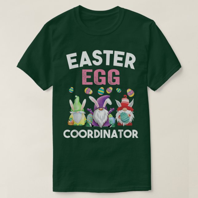 Easter Egg Coordinator Funny Boys Girls Teens Cool T-Shirt (Design vorne)
