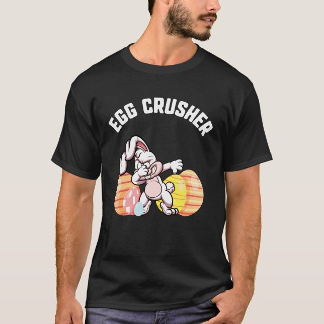 Easter Egg Crusher Dabbing Bunny Candy kids  Sprin T-Shirt (Vorderseite)