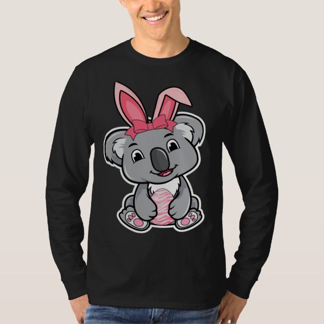 Easter Egg Hunt Bunny Ear Koala Easter Day 2023 T-Shirt (Vorderseite)