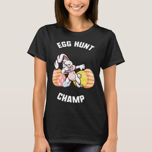 Easter Egg Hunt Champ Dabbing Bunny Candy kids  Sp T-Shirt (Vorderseite)