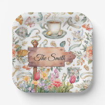 Easter Egg Hunt Party with Family Name