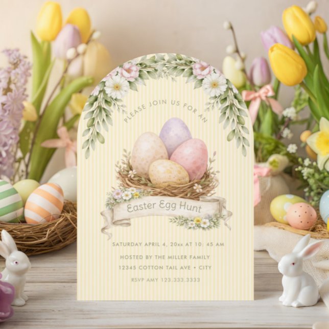 Easter Egg Nest | Easter Egg Hunt Einladung (Von Creator hochgeladen)