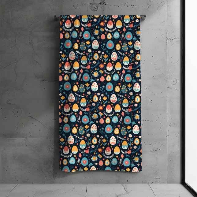 Easter Egg Spring Pattern Badhandtuch Set (Von Creator hochgeladen)