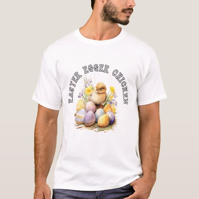EASTER EGGER CHICKEN T-Shirt (Vorderseite)