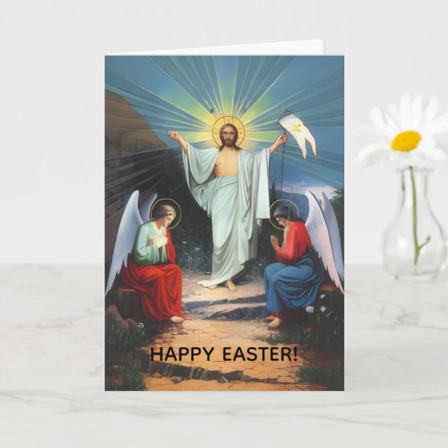 Easter Greeting Card Karte (Kleine Pflanze)