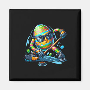 Easter Hockey Spieler Eier Ei Bunny Rabbits Männer Magnet