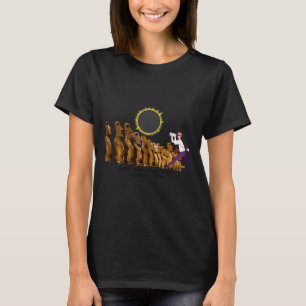 Easter Island ringförmige Sonnenfinsternis T-Shirt
