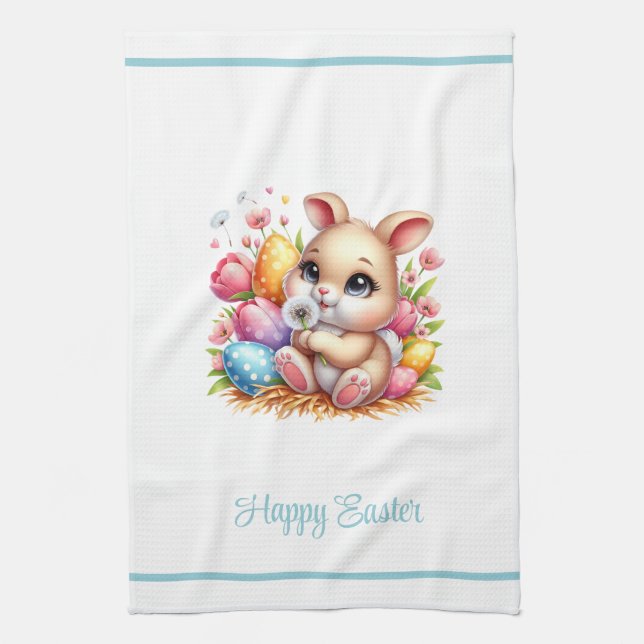 Easter Kitchen Towel  Geschirrtuch (Vertikal)