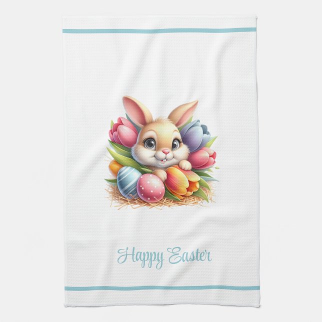 Easter Kitchen Towel  Geschirrtuch (Vertikal)