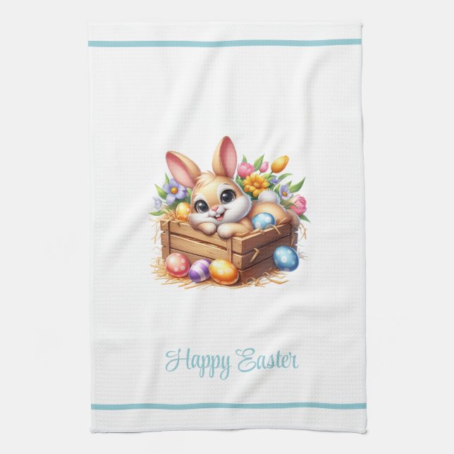 Easter Kitchen Towel  Geschirrtuch (Vertikal)