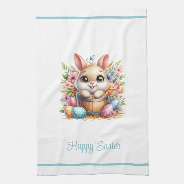 Easter Kitchen Towel  Geschirrtuch (Vertikal)