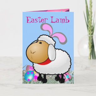Easter Lamb Feiertagskarte