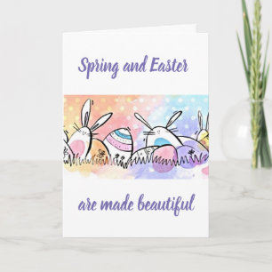 "EASTER" MIT "YOU" ZU TEILEN IST SCHÖN FEIERTAGSKARTE