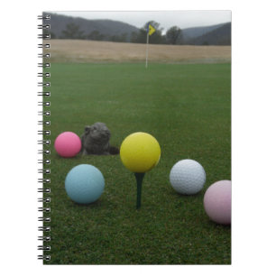 Easter mountain golf course notizblock