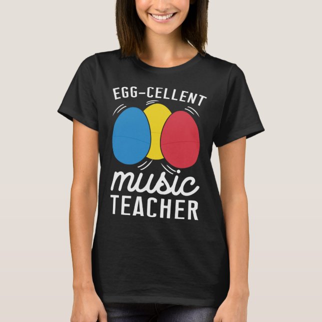 Easter music teaching guitar teacher Easter music  T-Shirt (Vorderseite)