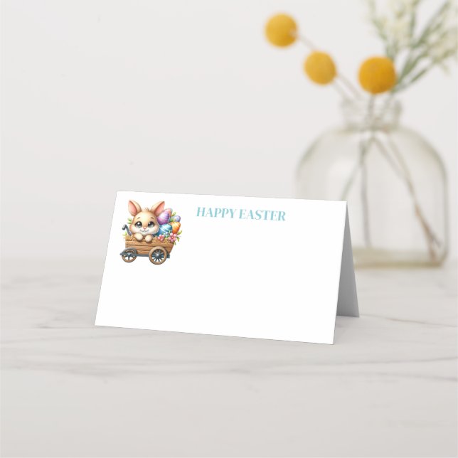 Easter Name Place Card Platzkarte (Vorderseite)