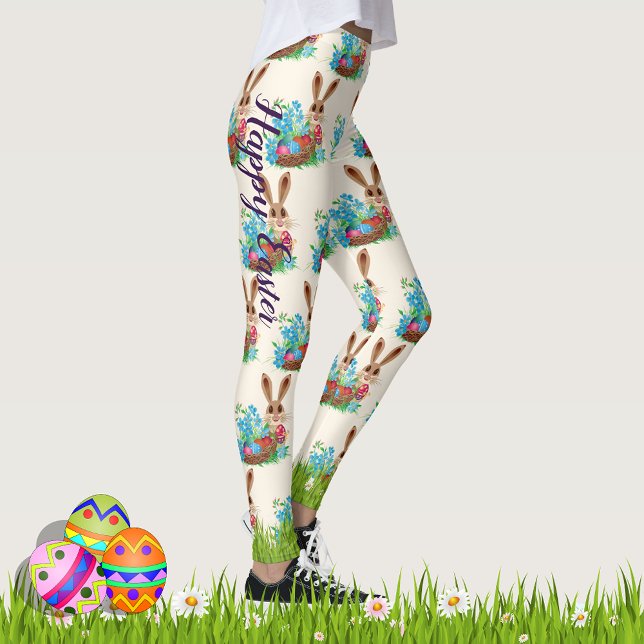 EASTER Party Eizelljagd Frauen Mädchen Leggings (Von Creator hochgeladen)