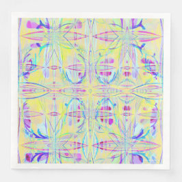 Easter Pastel Abstract Party Paper Napkins Serviette