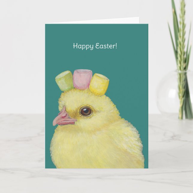 Easter peep card karte (Vorderseite)