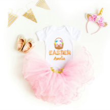 Easter Personalized Baby Bodysuit