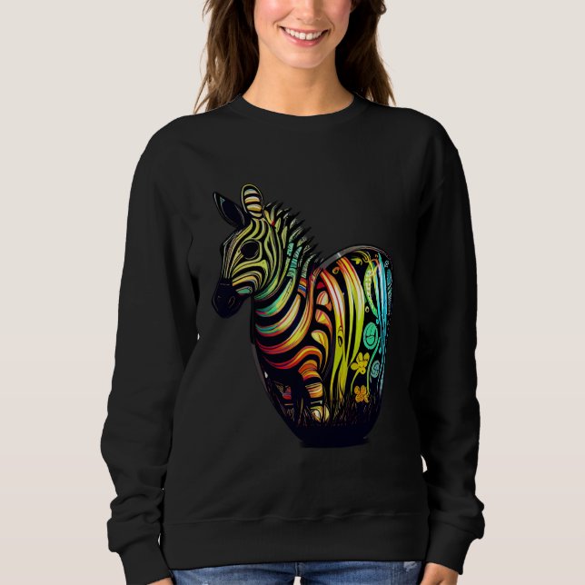 Easter ready tops with charming Zebra illustration (Vorderseite)