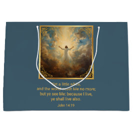 Easter Resurrection Religious  Große Geschenktüte