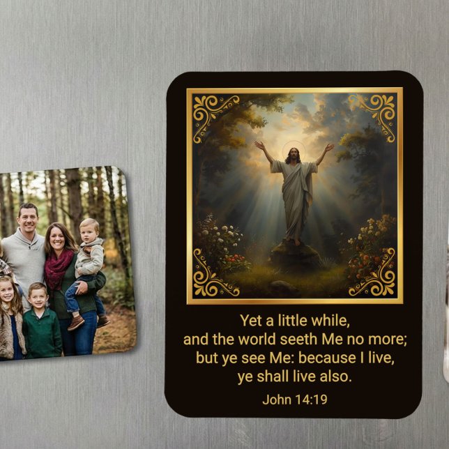 Easter Resurrection Religious Magnet (Von Creator hochgeladen)