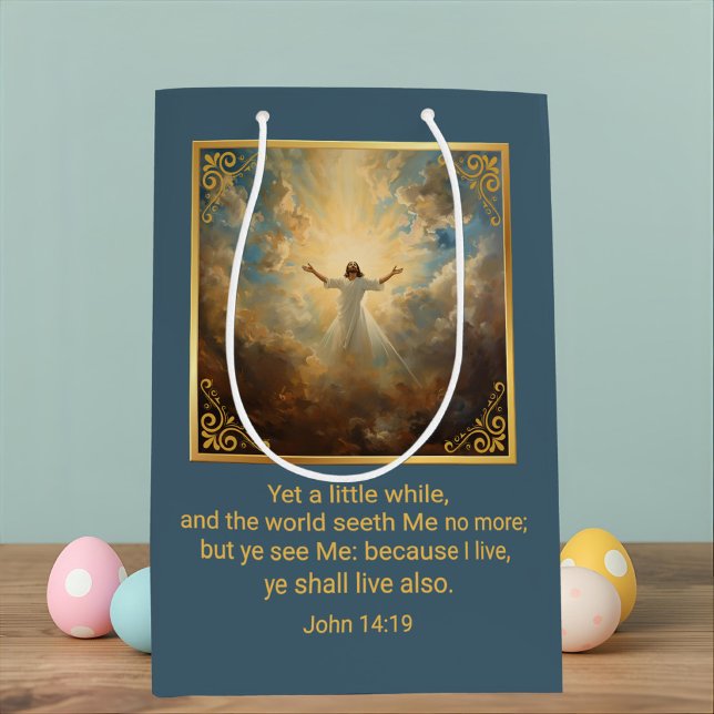 Easter Resurrection Religious  Mittlere Geschenktüte (Von Creator hochgeladen)
