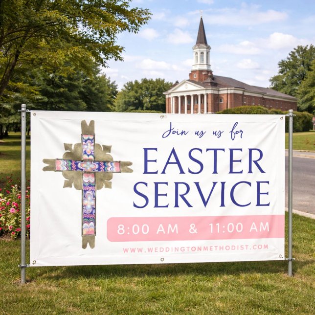 Easter Service Church Banner (Von Creator hochgeladen)