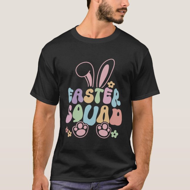 Easter Squad Family Matching Easter Day Bunny Egg  T-Shirt (Vorderseite)