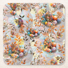 Easter Sunday Celebrations Rechteckiger Pappuntersetzer