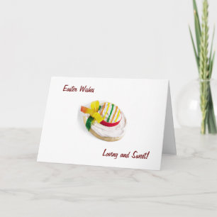 EASTER WÜNSCHE LIEBEN UND SCHNELL FEIERTAGSKARTE