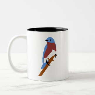 Eastern Bluebird Zweifarbige Tasse