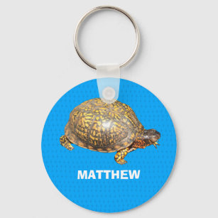 Eastern Box Turtle Foto Personalisiert Schlüsselanhänger