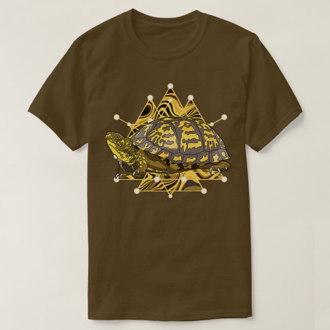 Eastern Box Turtle Long T-Shirt (Design vorne)