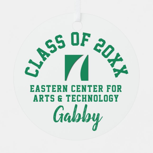 Eastern Centre for Arts & Technology Ornament Aus Metall (Vorderseite)