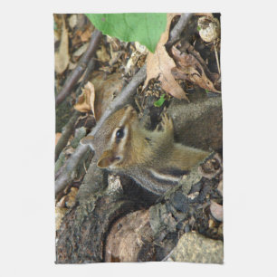 Eastern Chipmunk - Tamias striatus Geschirrtuch