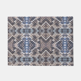 Eastern Diamondback Rattlesnake Skin Doormat Fußmatte